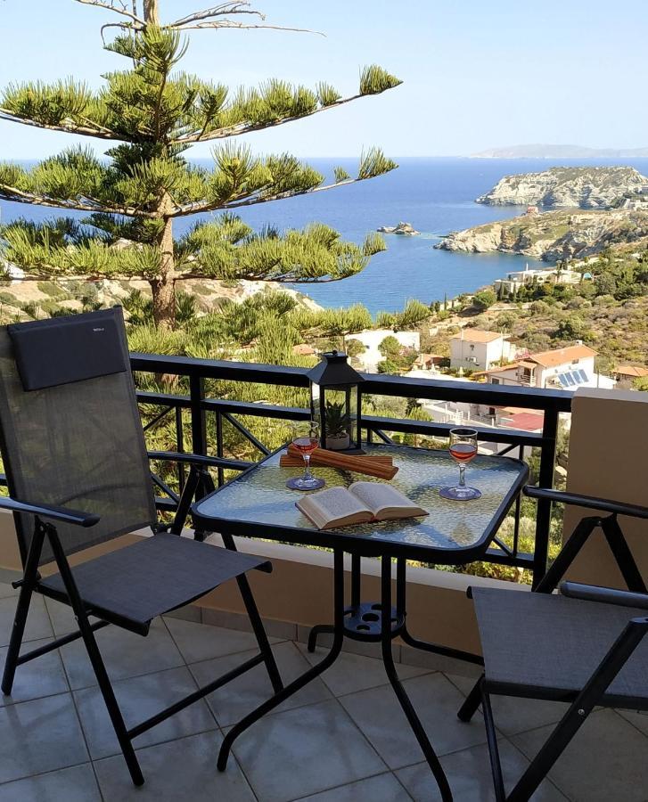 Fnk Apartments With Sea View Agia Pelagia Eksteriør bilde