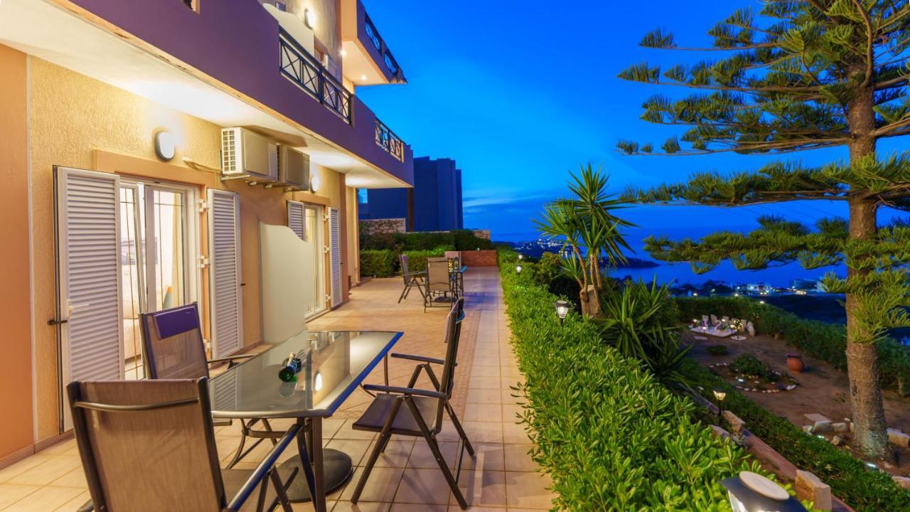 Fnk Apartments With Sea View Agia Pelagia Eksteriør bilde