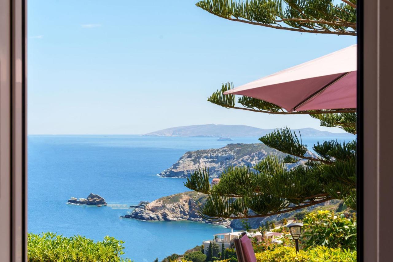 Fnk Apartments With Sea View Agia Pelagia Eksteriør bilde