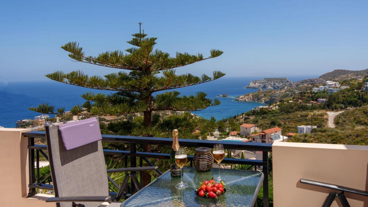 Fnk Apartments With Sea View Agia Pelagia Eksteriør bilde