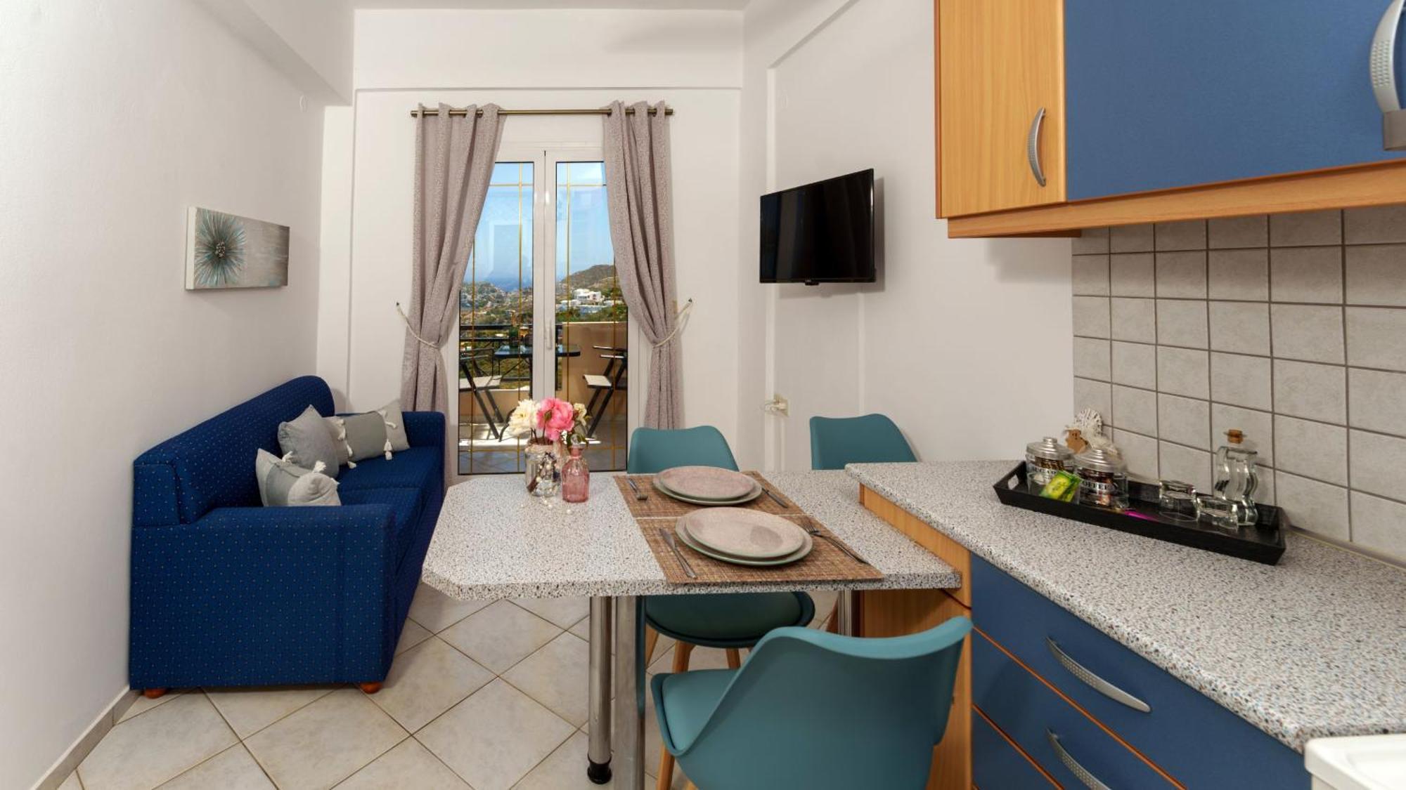 Fnk Apartments With Sea View Agia Pelagia Eksteriør bilde