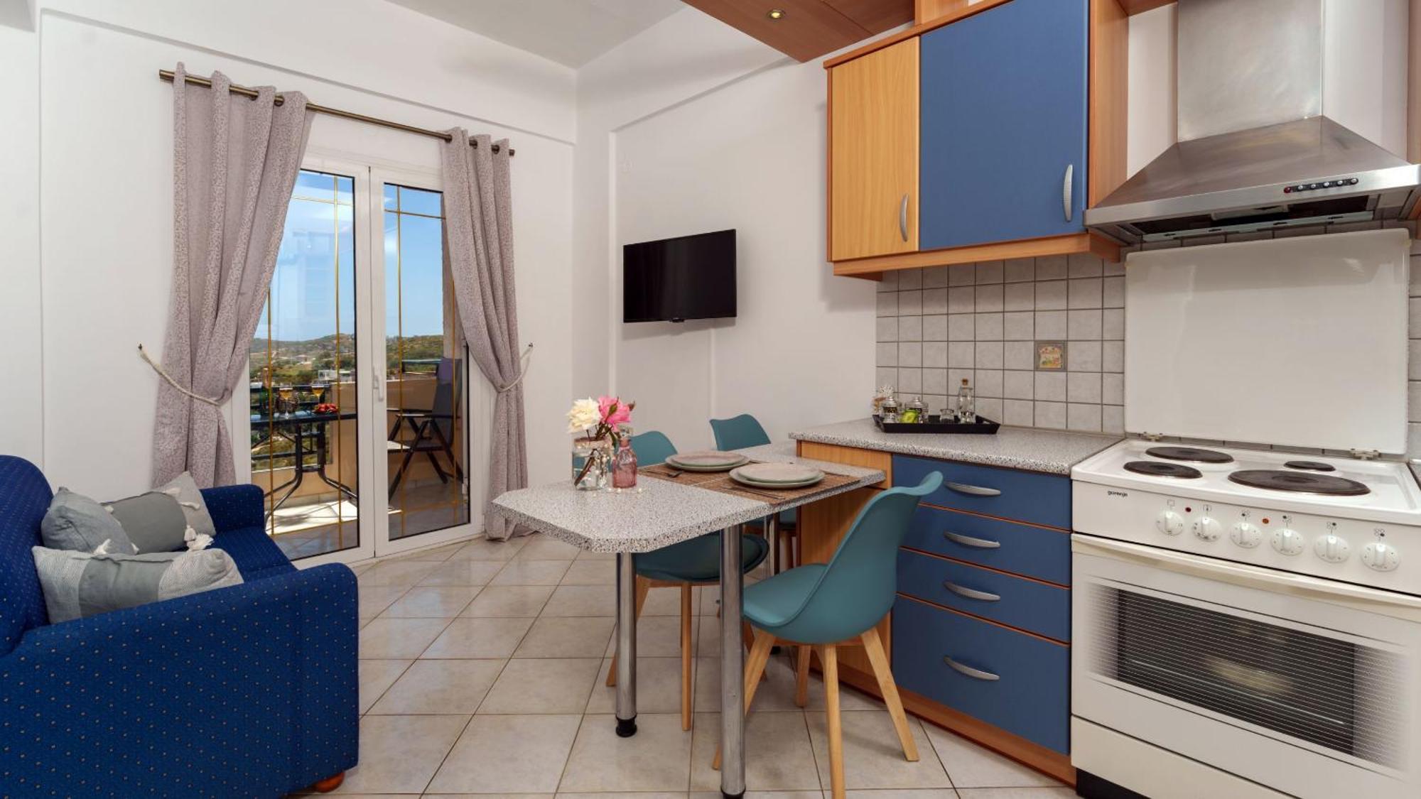 Fnk Apartments With Sea View Agia Pelagia Eksteriør bilde