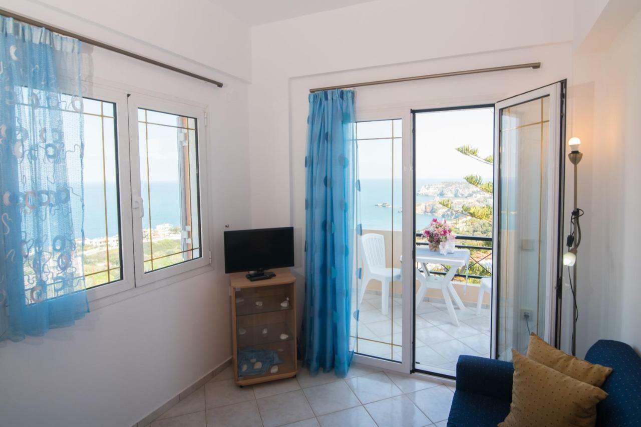 Fnk Apartments With Sea View Agia Pelagia Eksteriør bilde