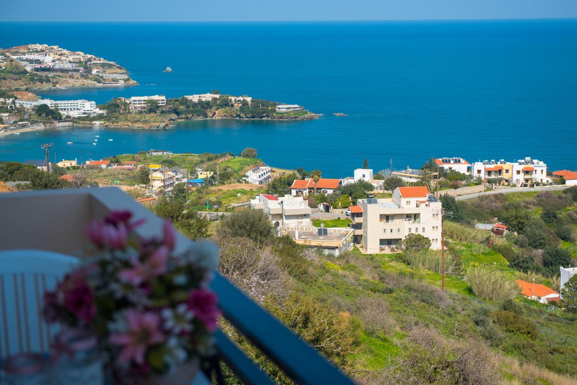 Fnk Apartments With Sea View Agia Pelagia Eksteriør bilde